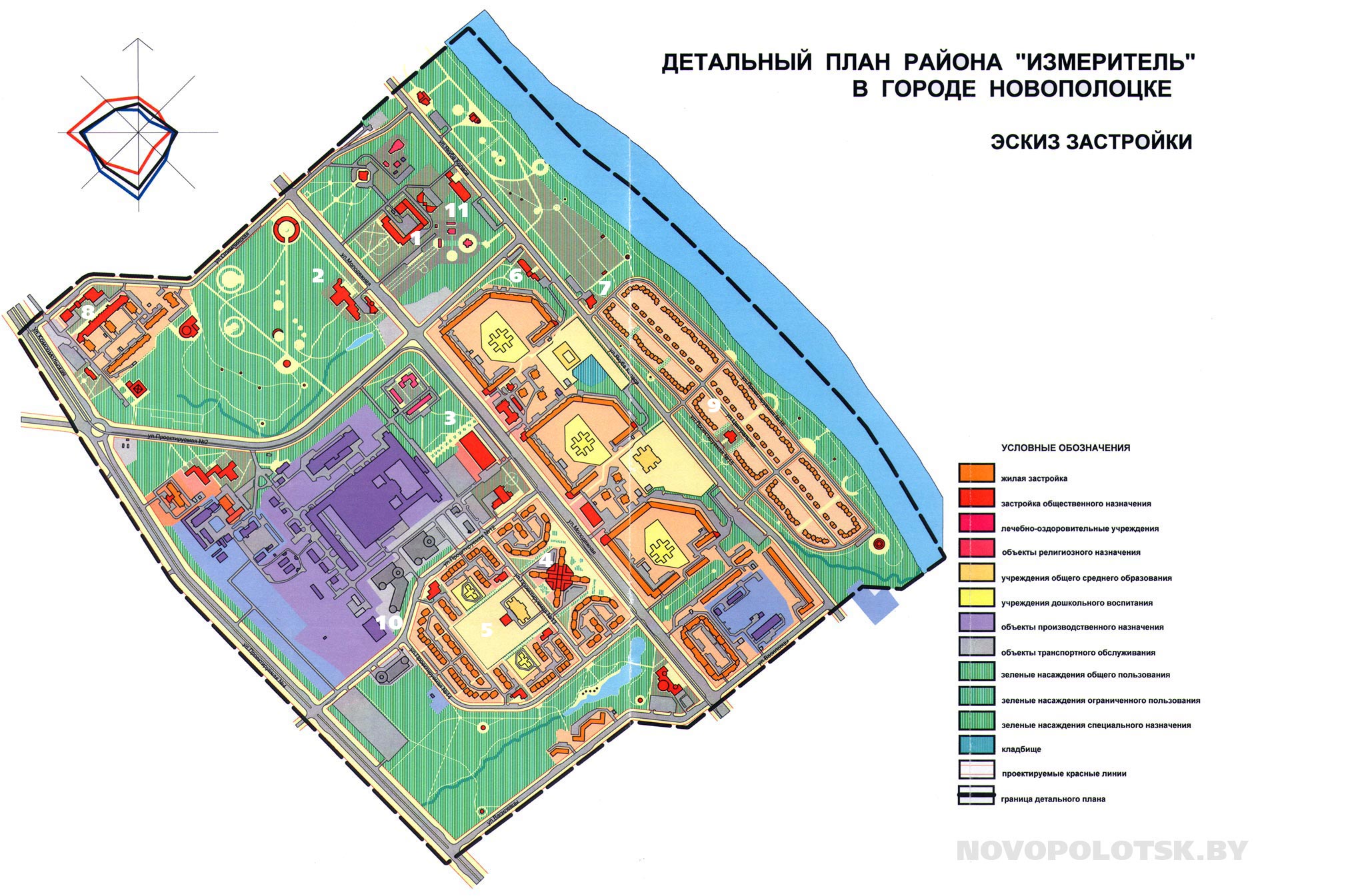 Генеральный план развития полоцка