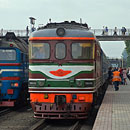 Фирменный поезд "Двина" Полоцк-Москва. Фото www.train-photo.ru