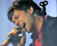 Дмитрий Колдун исполнил три песни, которые публика приняла на ура
