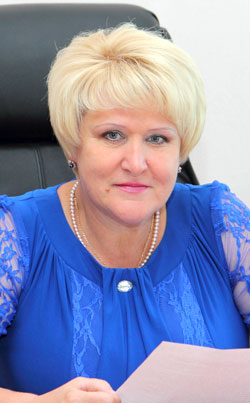 Начальник инспекции Министерства по налогам и сборам по г.Новополоцку Елена Петроченко