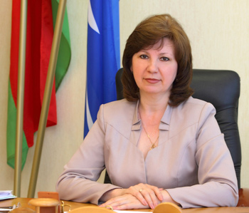 Председатель Новополоцкого городского исполнительно комитета, член Совета Республики Национального собрания Республики Беларусь Наталья Кочанова. Фото Н.Авсеева