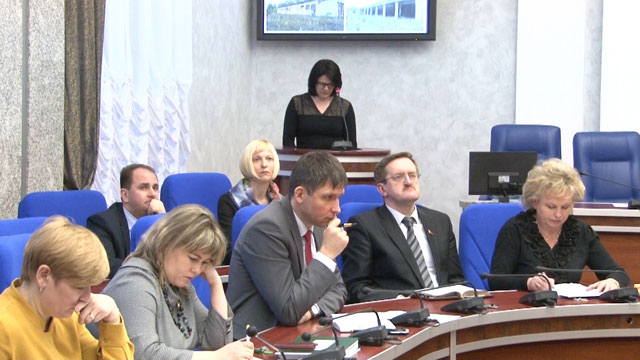 На аппаратном совещании при председателе Новополоцкого горисполкома. Фото Екатерины Матвеевой