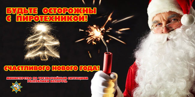 Встречаем Новый год безопасно!