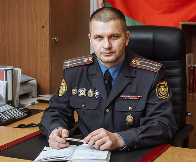 начальник Новополоцкого отдела Департамента охраны МВД Республики Беларусь Александр Ивченко