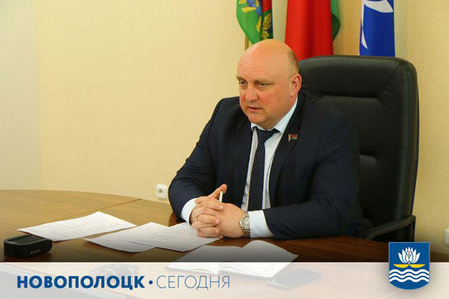 Председатель Новополоцкого горисполкома Дмитрий Демидов. Фото Дениса Лещика, &laquo;Новополоцк Сегодня&raquo;