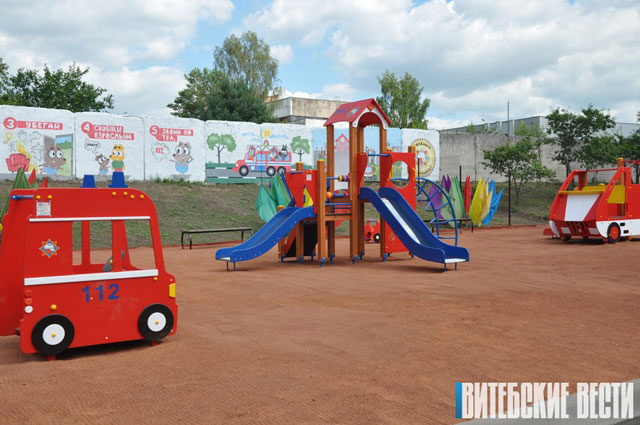 Центр безопасности МЧС открылся в Новополоцке. Фото: "Витебские вести"