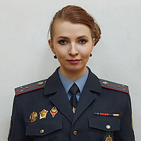 Надежда Касперович, госавтоинспектор ОГАИ Новополоцкого ГОВД