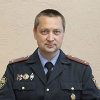 Александр Казючиц, начальник отделения агитации и пропаганды ГАИ УВД Витебского облисполкома